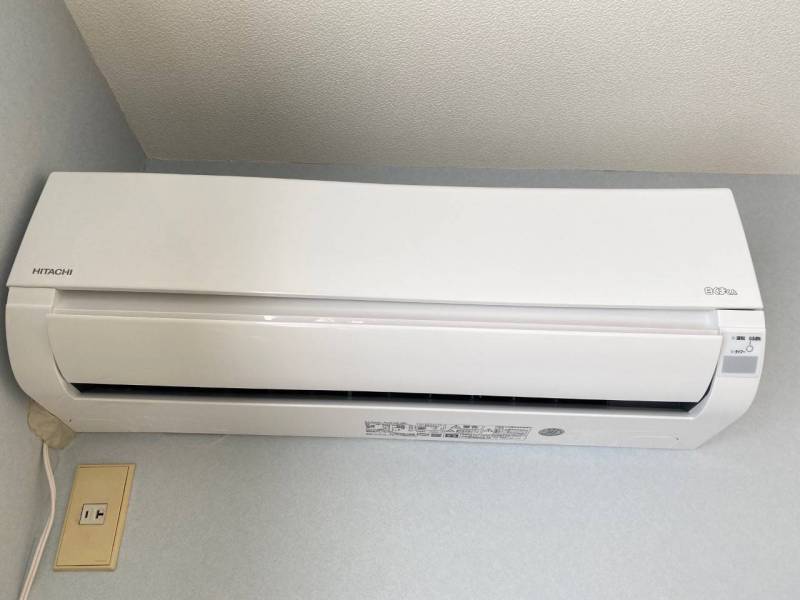 新品のエアコン