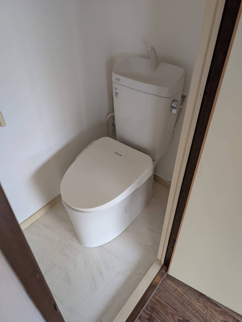 トイレはアラウーノ　綺麗です。