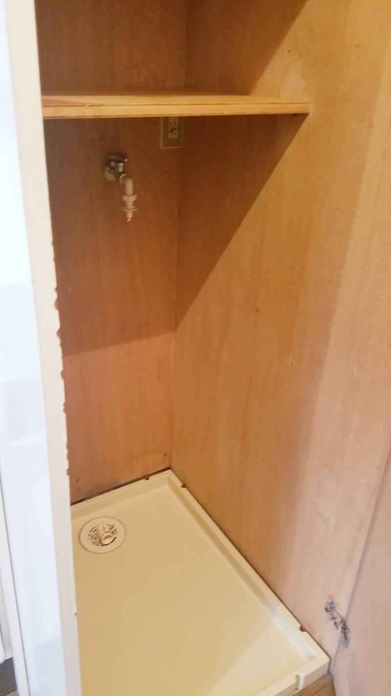 室内洗濯機置き場兼、収納