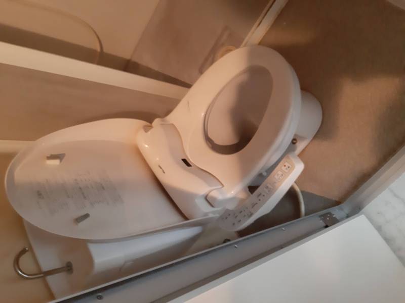 ウォシュレットついてます❗