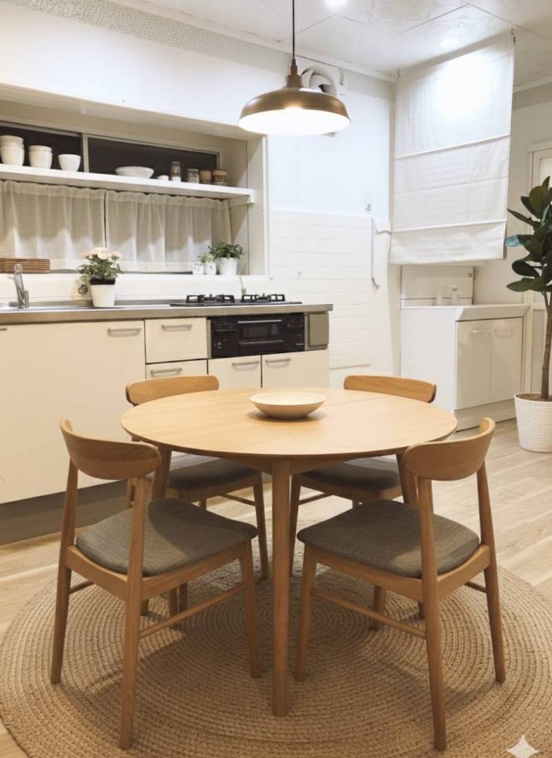 キッチンをバーチャルステージングしました。