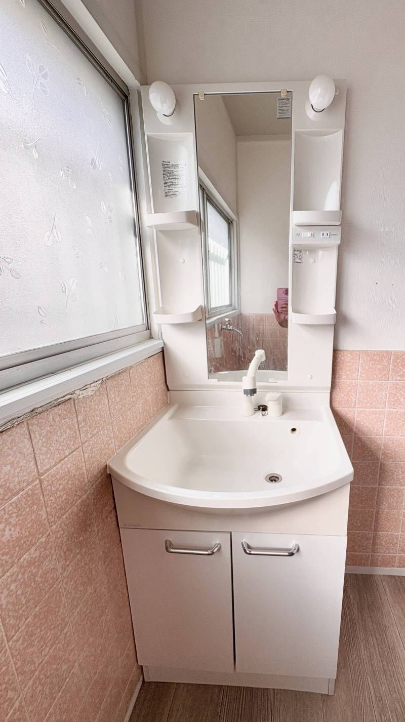 使いやすい独立洗面台