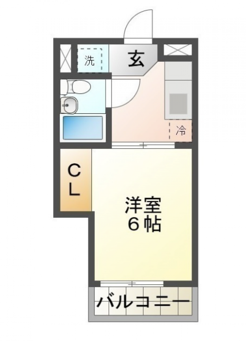 間取り図以上に広く感じていただけると思います。