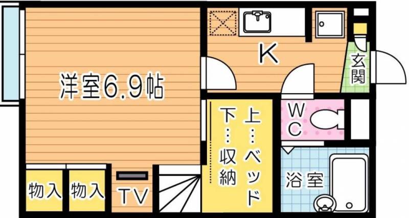 コンパクトながら機能充実♪
住み心地がとても良いですよ