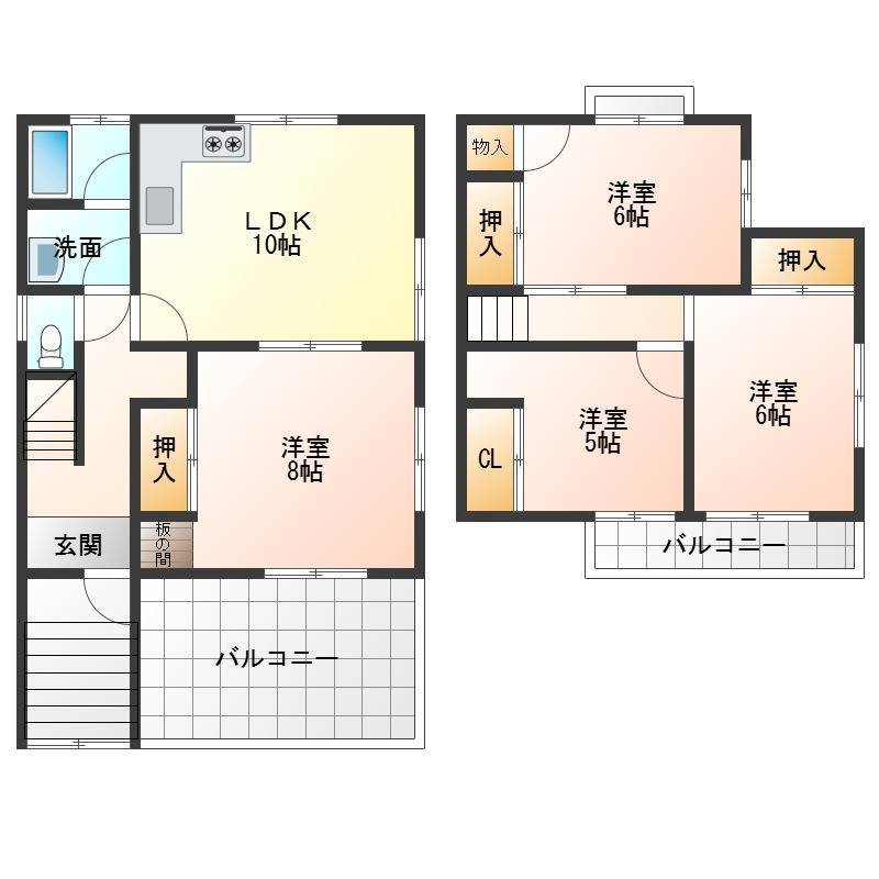 和室は全てフロアタイルに変更。
和モダンテイストになります。