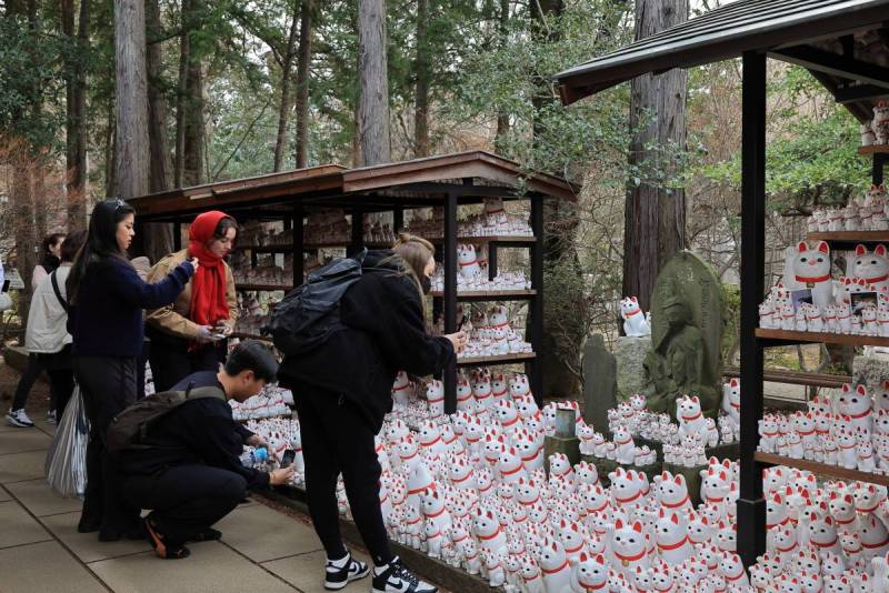 豪徳寺と上町あたりは外国人観光客も多く、まるで西海岸。