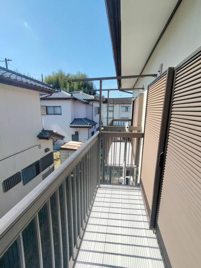 2階　各部屋ベランダ