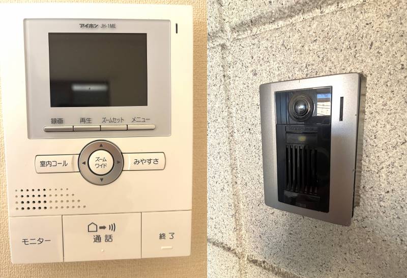 TV付きインターホンで安心