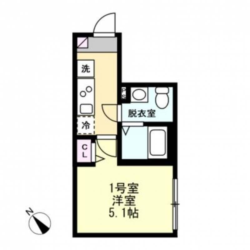 201号南東角部屋は陽当たり良好で窓は断熱ペアガラスです