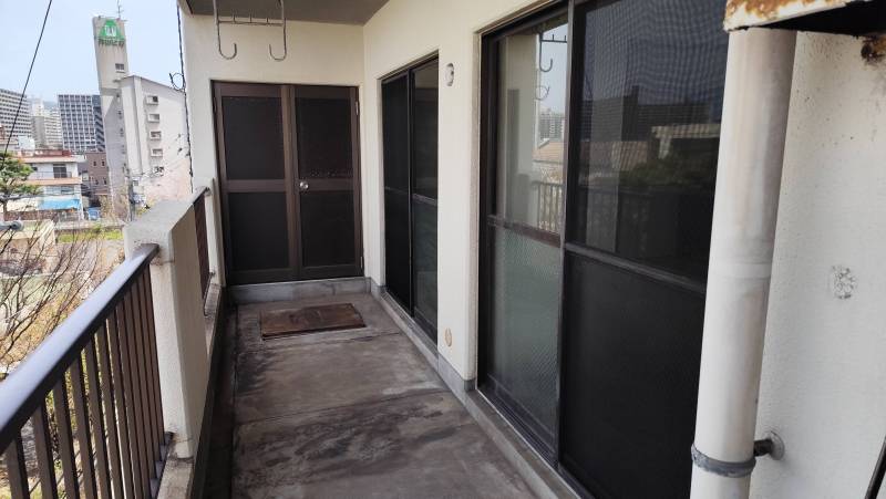 広々バルコニー／物置もあります！