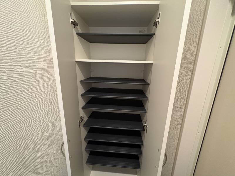 シューズボックスは収納スペースが多くあります