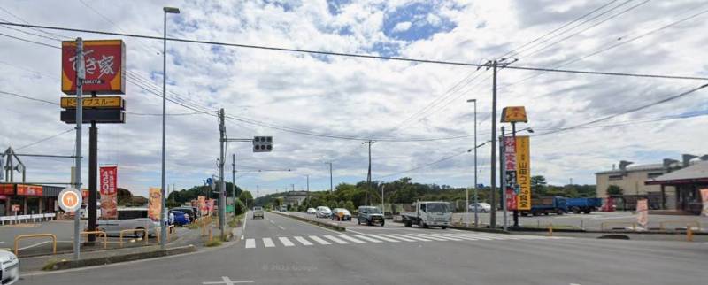 すき屋、山田うどん自転車３分