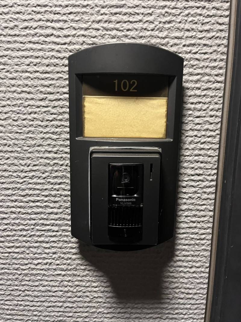 モニター付きインターフォン