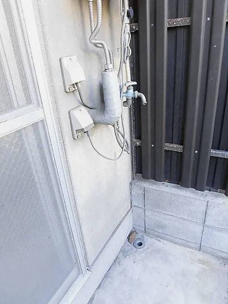 室外洗濯機置き場