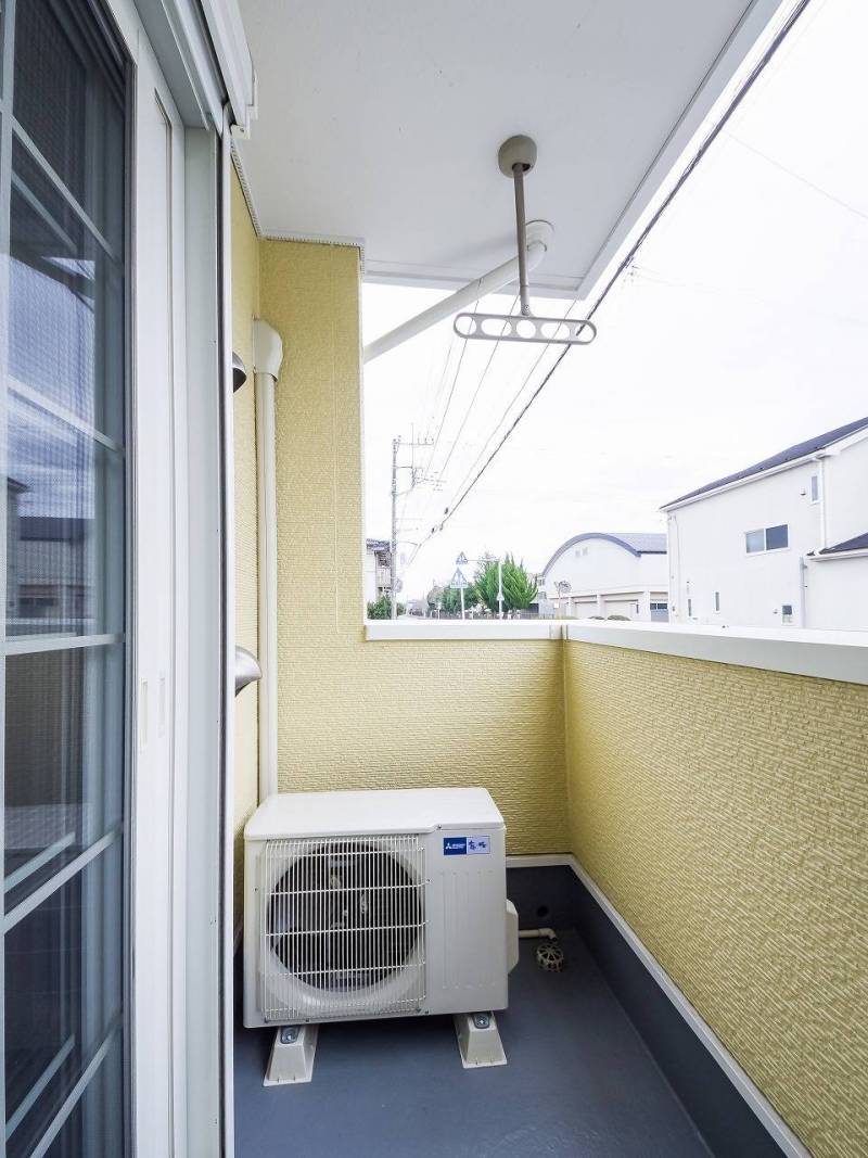 バルコニー：洗濯物干しなどに使えます