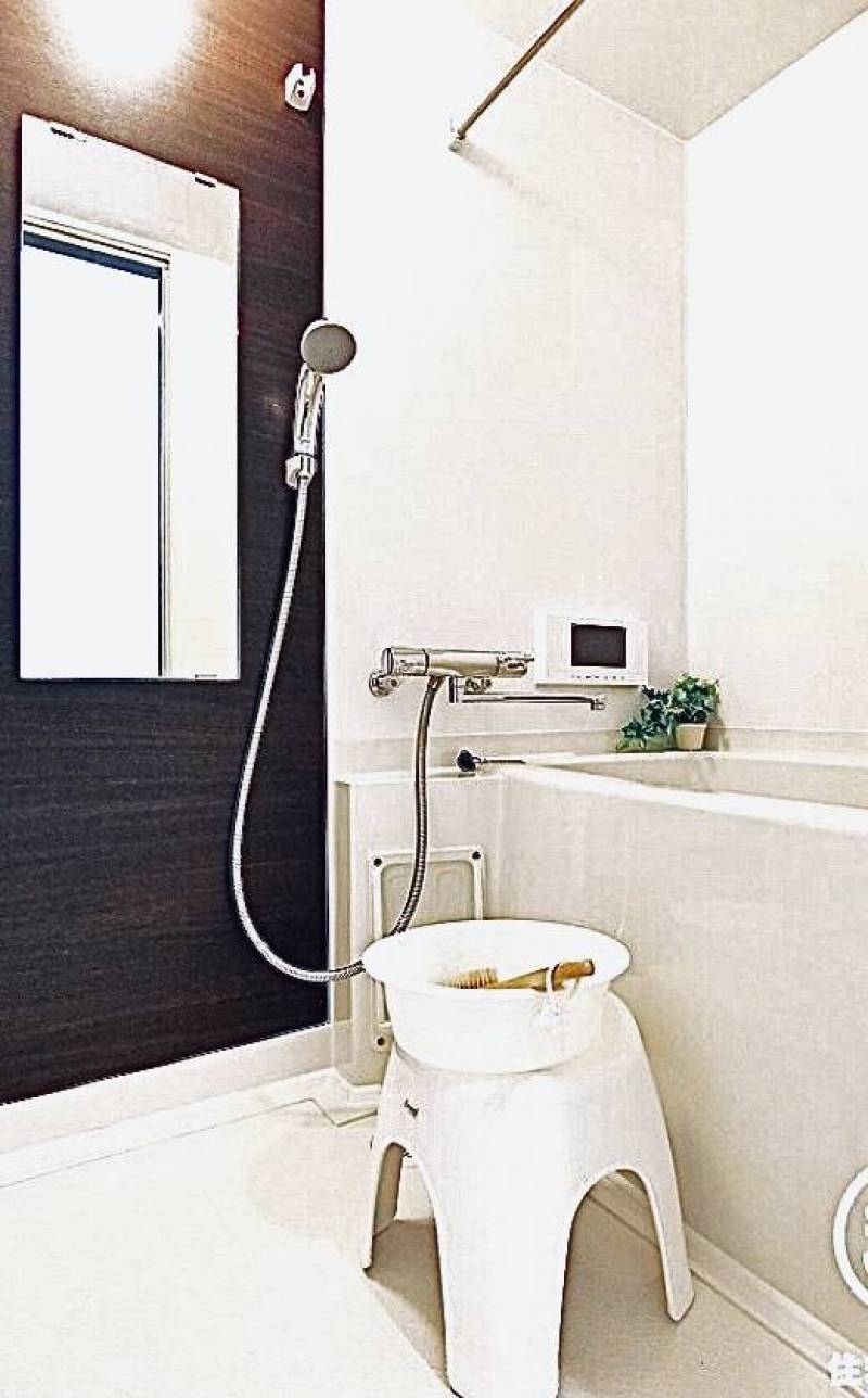 広々バスと浴室乾燥機