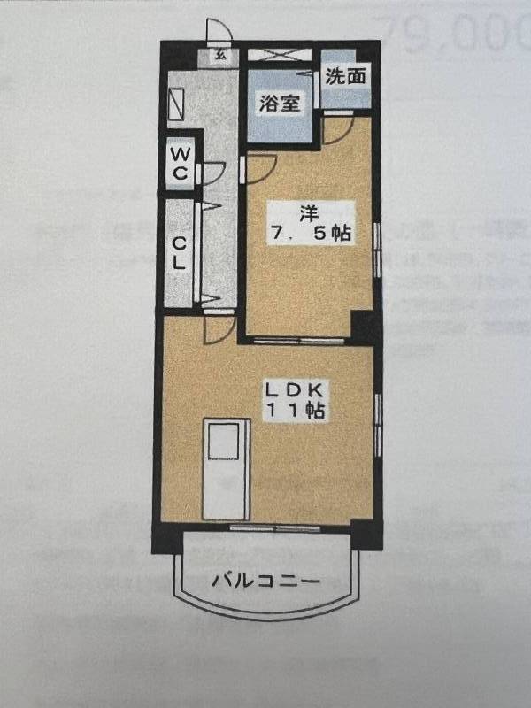 使いやすい間取りになっています。