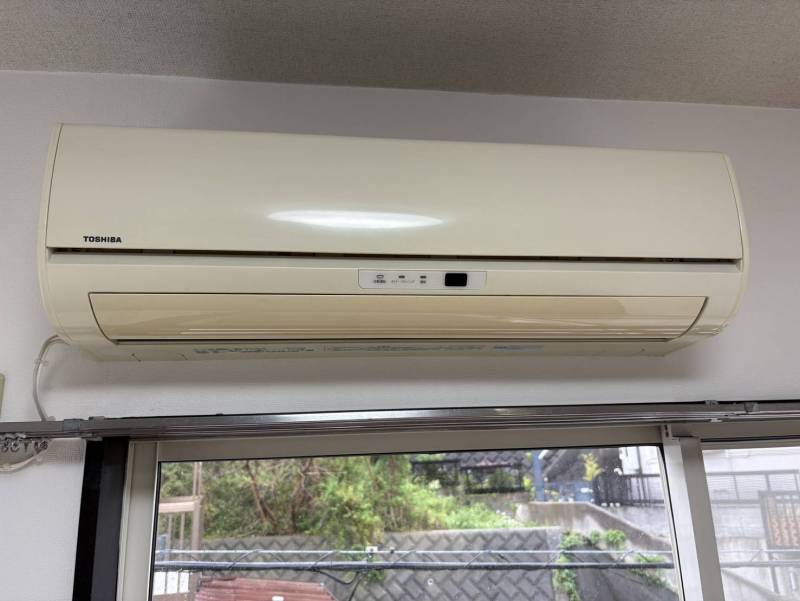 エアコン完備してます