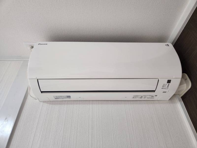 エアコンも新しいです。