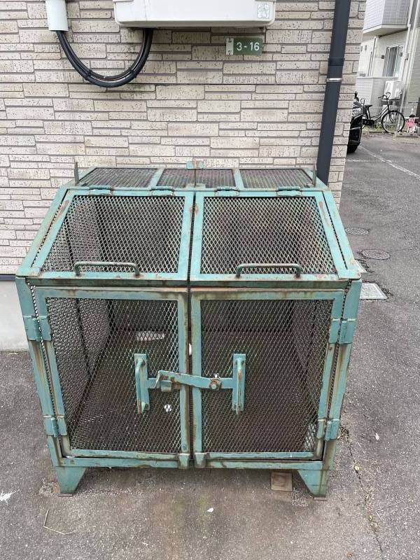 便利な敷地内ゴミステーション