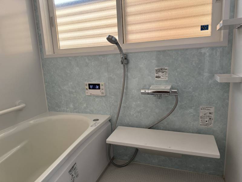 リフォームしたばかりの
ユニットバス。