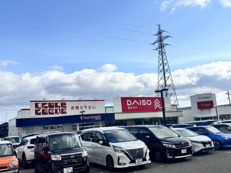 ダイソー、セカストは今や欠かせない場所ですよね！近くです