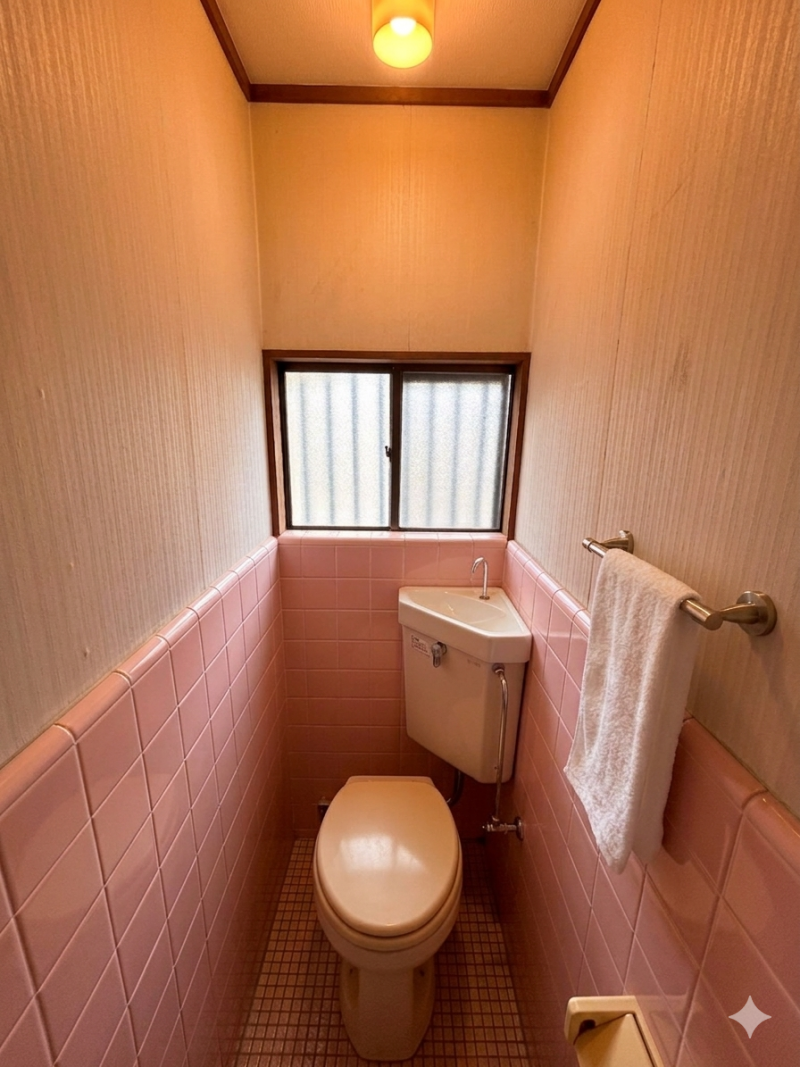 独立した清潔空間でほっこり