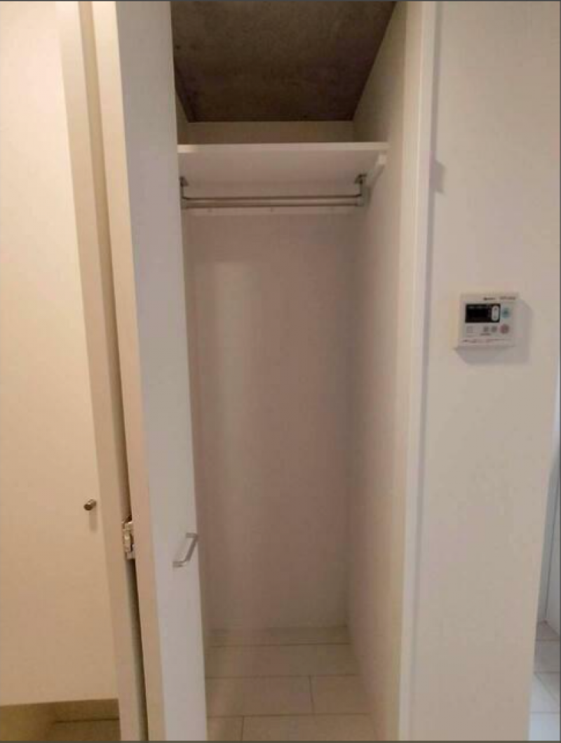 クローゼット内も使いやすいです。