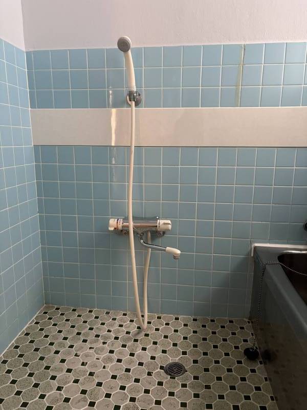 シャワー新品に交換済み