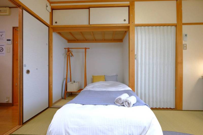 シングルベッドです。