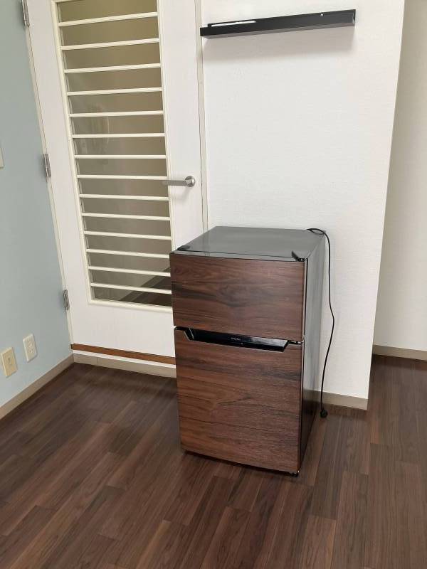 ミニ冷蔵庫をプレゼント