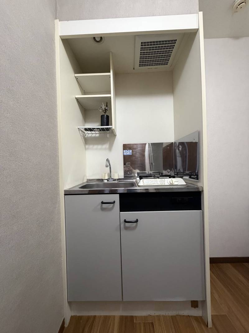 ガスコンロ付キッチンです