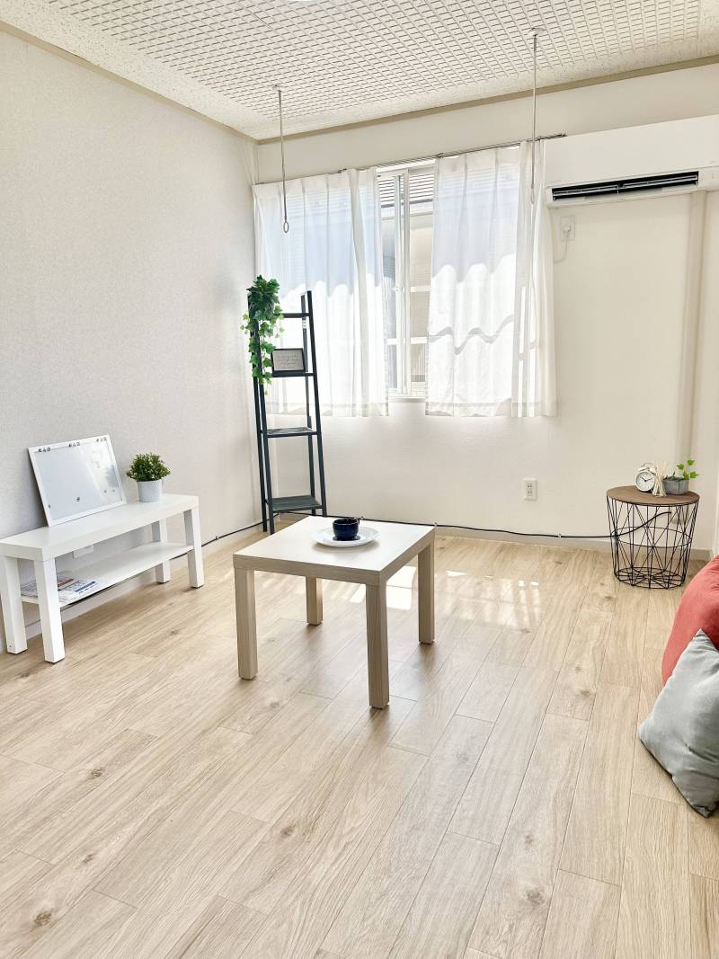 リフォーム済みのお部屋でお寛ぎ下さい