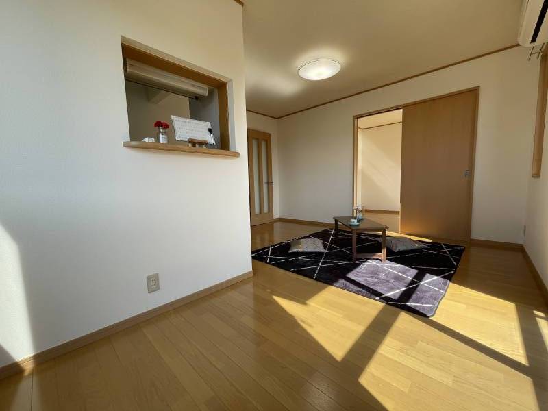 カウンターキッチン付きで使いやすい
