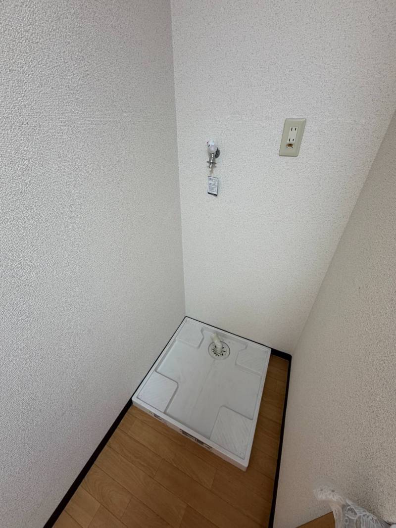 洗濯機置場はもちろん室内です