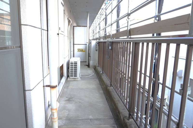 バルコニー：広いベルコニー