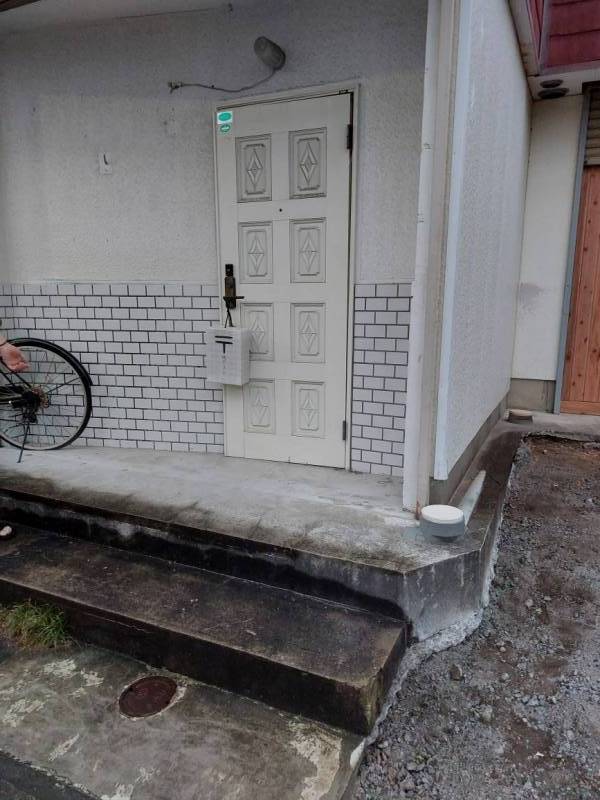 入口の改装は自由です。