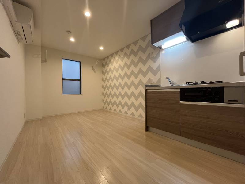 リビングとキッチン。