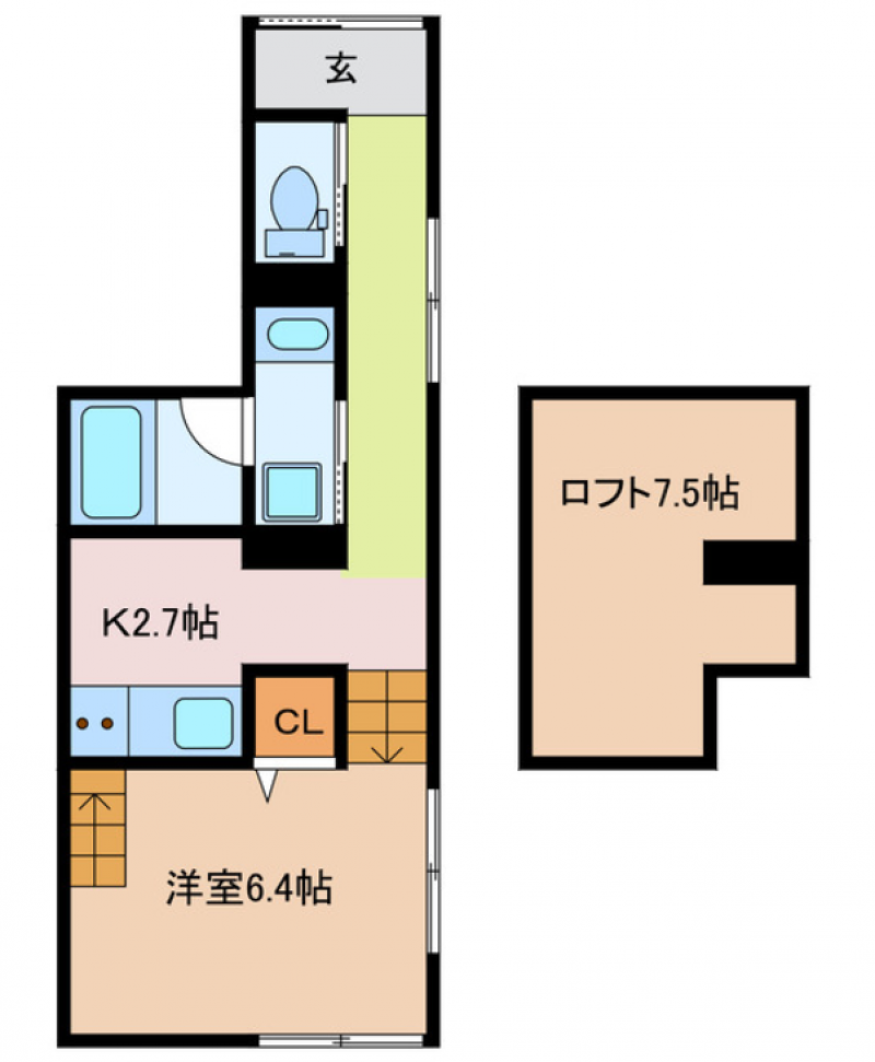 スキップフロアが暮らす楽しさを演出します♪是非ご内覧ください