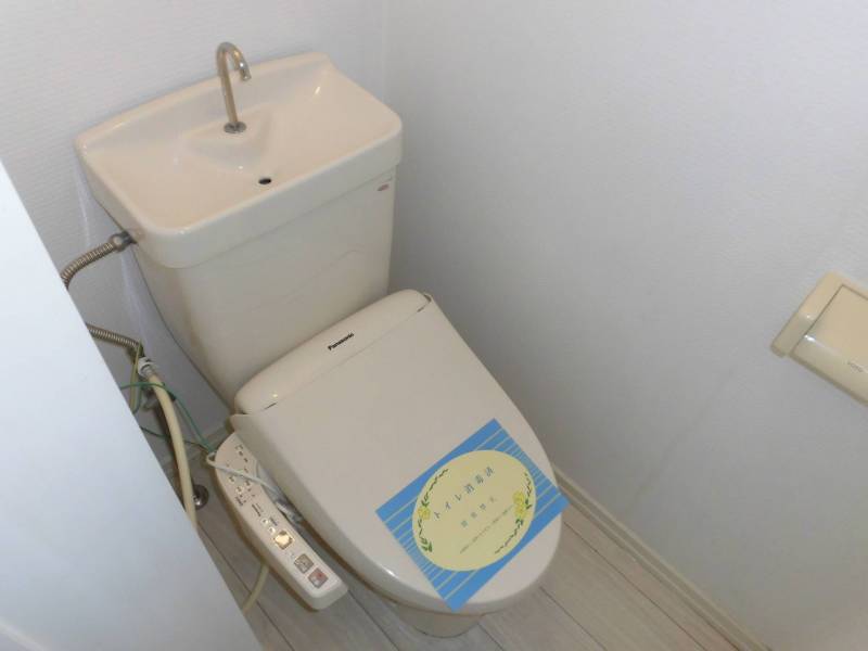 温水洗浄便座で快適です