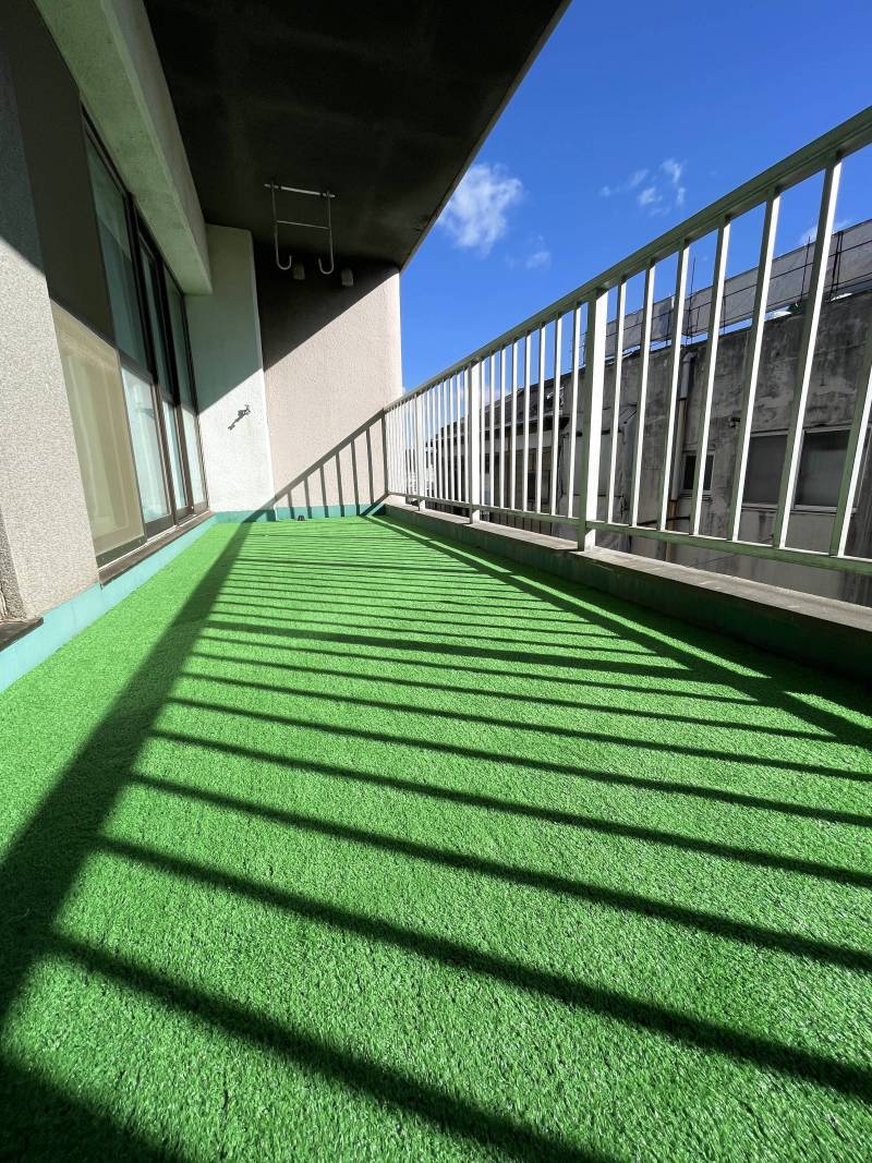 広々バルコニー