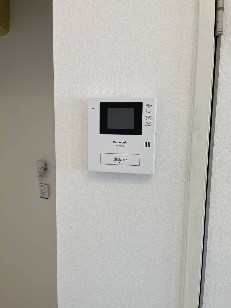 TVモニタ付インタフォンで安心♪