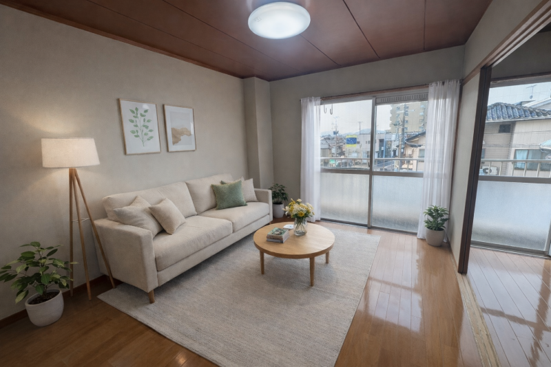 家具の配置イメージ画像です