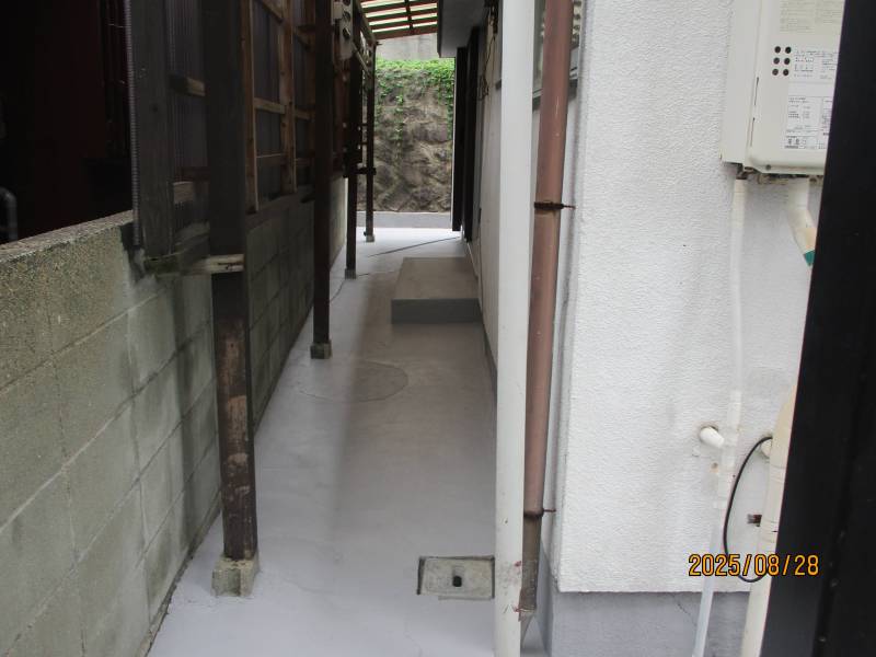 １号の洗濯干し場