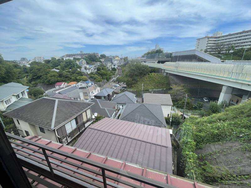 2階からの景色です。