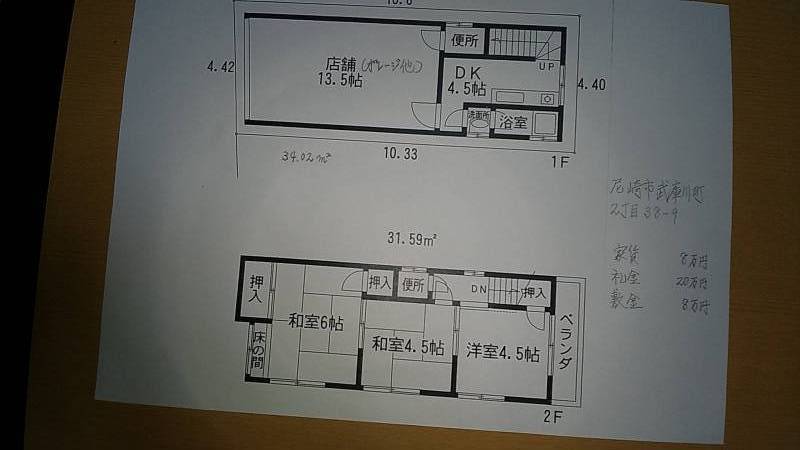 １階店舗部分はいろいろな使い方ができます。