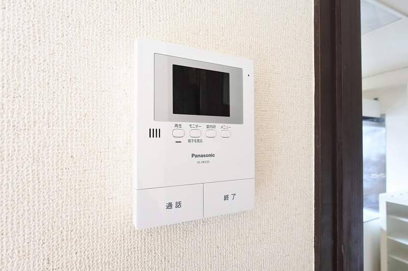 TVモニターインターホンで来客を確認できます！