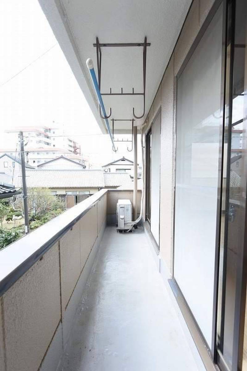 南側にある広いベランダ！