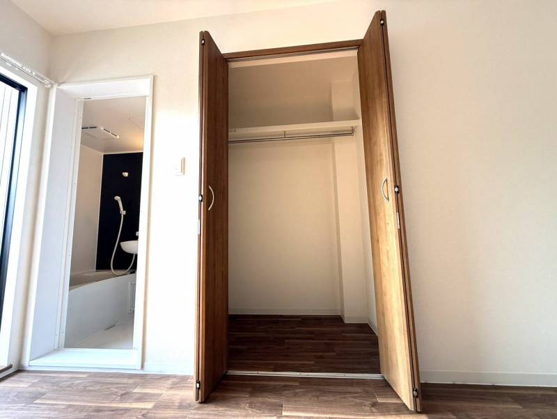 大容量収納ですっきり生活