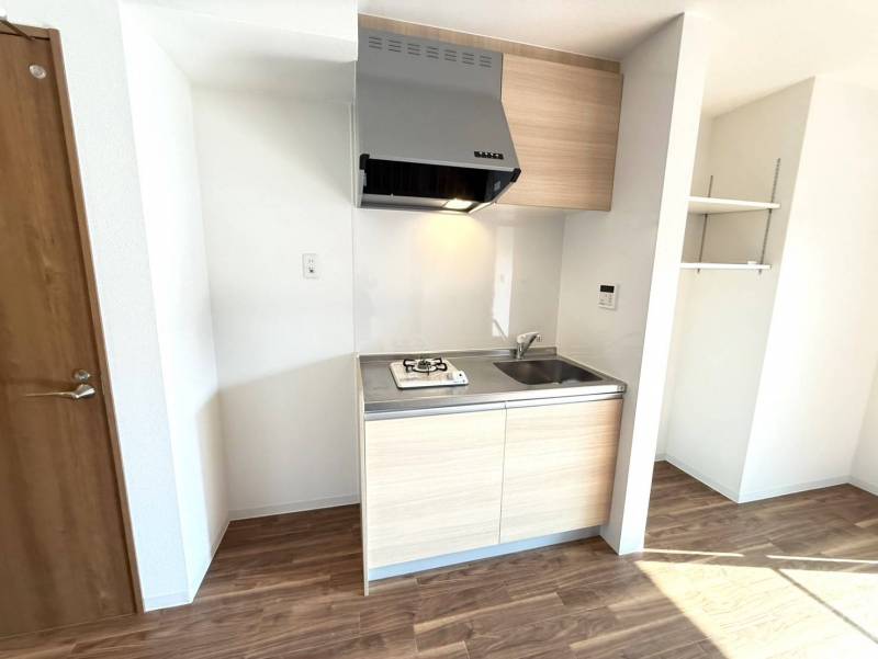 コンパクトで使いやすいキッチン